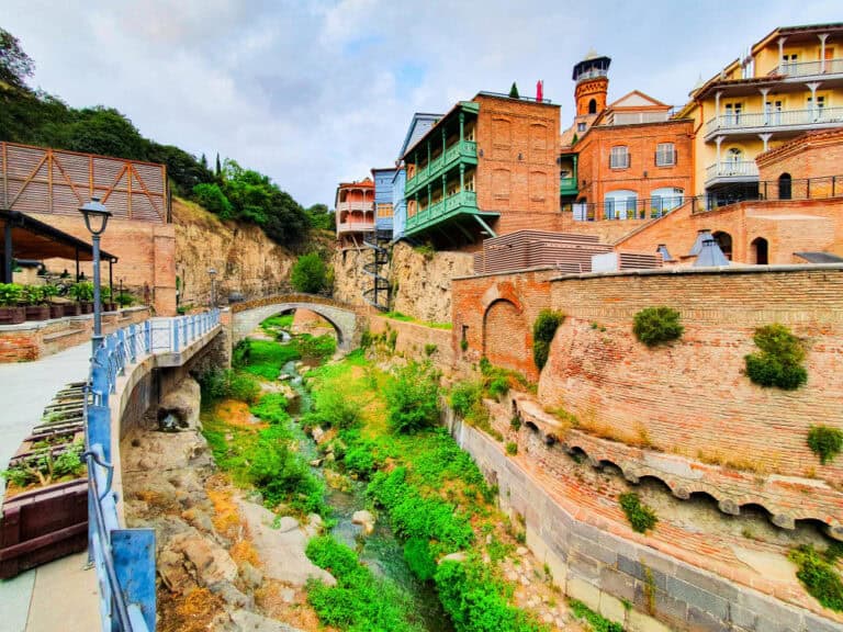 Abanotubani ancient district tbilisi old town