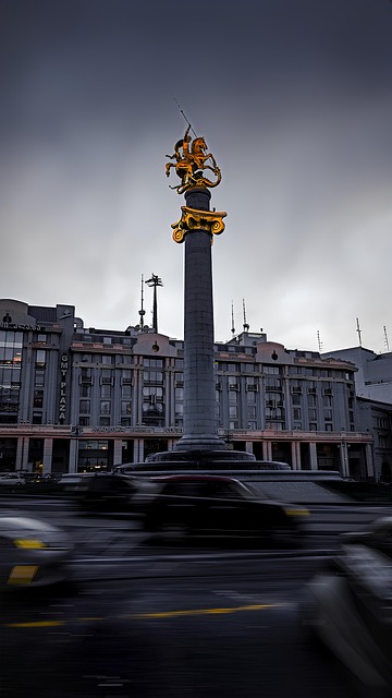 נוף פנורמי של טביליסי